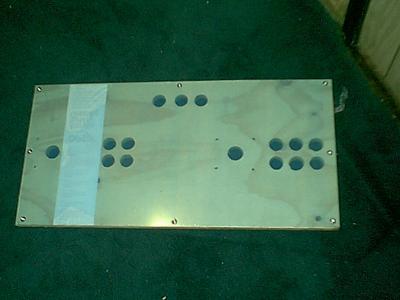 panel with plexi installed